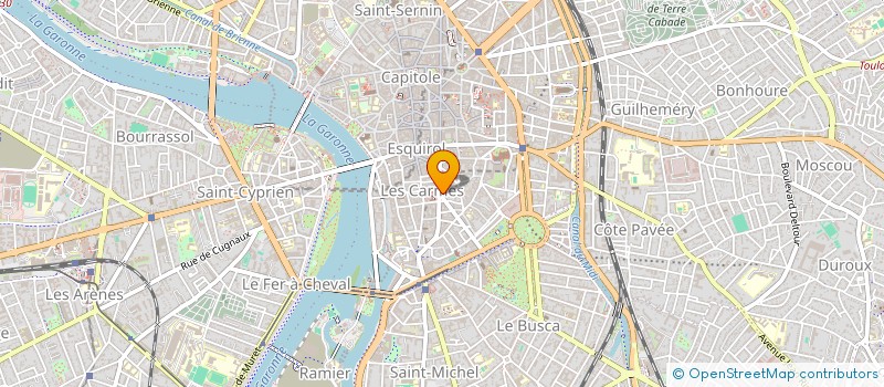 localisation de l'entreprise MADAME MELISSA CHARLES ACHILLE  TOULOUSE
