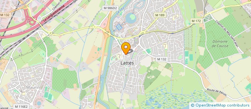 localisation de l'entreprise MADAME MELISSA CHAYLA à LATTES