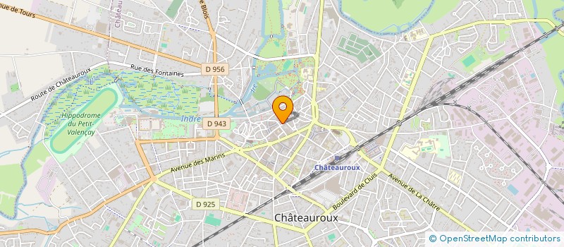 localisation de l'entreprise MADAME MELISSA CHENNEBAULT à CHATEAUROUX