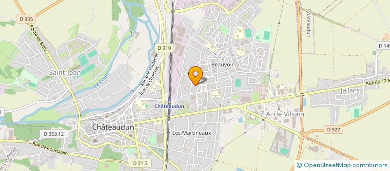 localisation de l'entreprise MADAME MELISSA CHEVALLIER à CHATEAUDUN