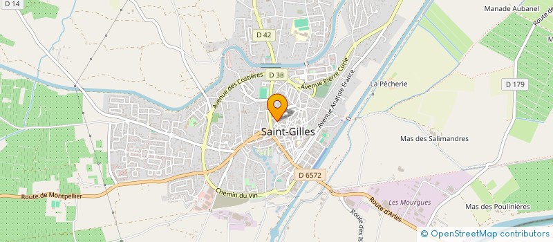 localisation de l'entreprise MADAME MELISSA CHU  SAINT-GILLES