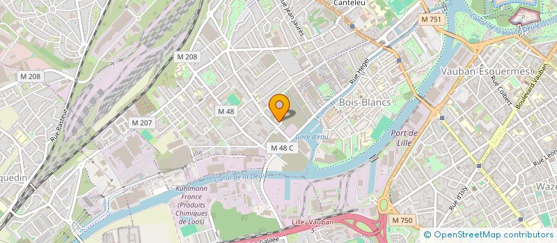 localisation de l'entreprise MADAME MELISSA CLAISS à LILLE