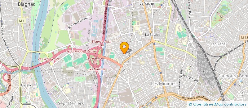 localisation de l'entreprise MADAME MELISSA CLIMENT à TOULOUSE