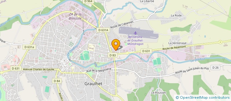 localisation de l'entreprise MADAME MELISSA COLAUTTI  GRAULHET