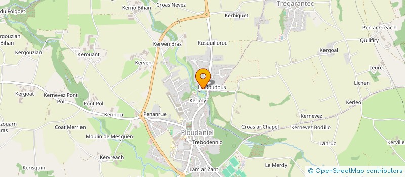 localisation de l'entreprise MADAME MELISSA CORLOSQUET  PLOUDANIEL