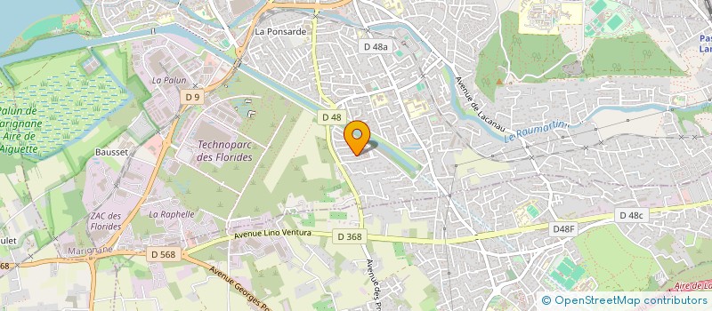 localisation de l'entreprise MADAME MELISSA CORRE  MARIGNANE