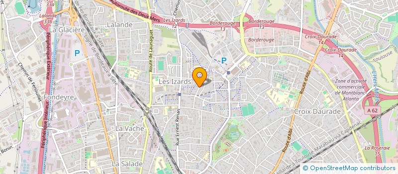 localisation de l'entreprise MADAME MELISSA CRUZ à TOULOUSE