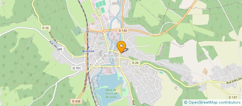 localisation de l'entreprise MADAME MELISSA CUISINIER  BRIONNE