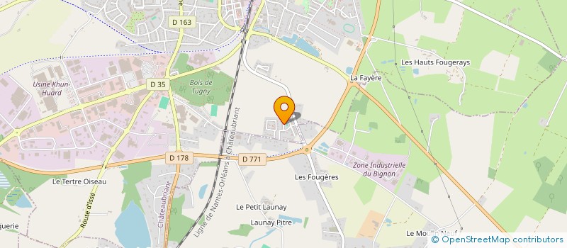 localisation de l'entreprise MADAME MELISSA DA COSTA  ERBRAY