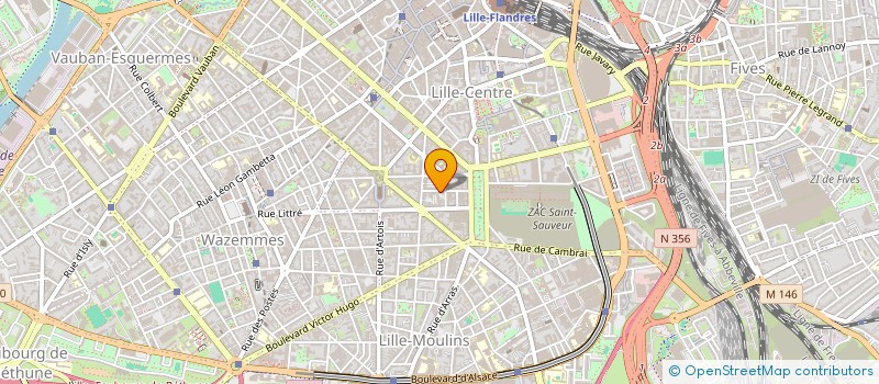 localisation de l'entreprise MADAME MELISSA DA COSTA à LILLE