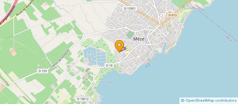 localisation de l'entreprise MADAME MELISSA DA SILVA à MEZE