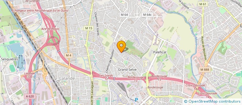 localisation de l'entreprise MADAME MELISSA DANGLOT  TOULOUSE
