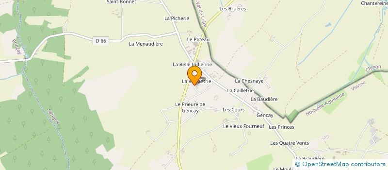 localisation de l'entreprise MADAME MELISSA DAULT  SERIGNY