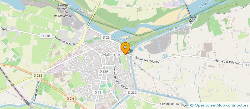 localisation de l'entreprise MADAME MELISSA DE ARAUJO  MALLEMORT