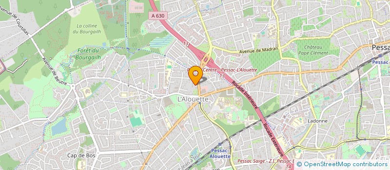 localisation de l'entreprise MADAME MELISSA DE FREITAS GONCALVES à PESSAC