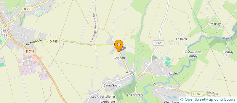 localisation de l'entreprise MADAME MELISSA DECOUZON  MELLE