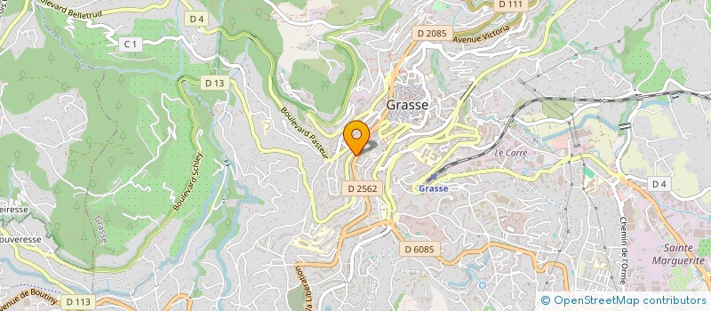 localisation de l'entreprise MADAME MELISSA DERACHE  GRASSE