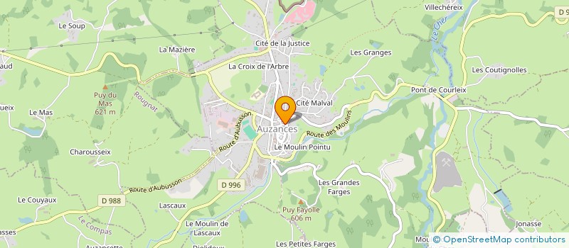 localisation de l'entreprise MADAME MELISSA DEVERS à AUZANCES