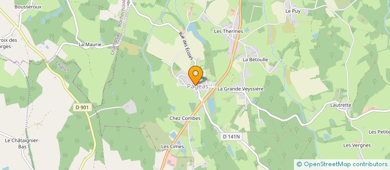localisation de l'entreprise MADAME MELISSA DEVYNCK à PAGEAS