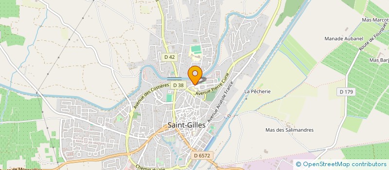 localisation de l'entreprise MADAME MELISSA DIEVART  SAINT-GILLES