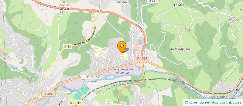 localisation de l'entreprise MADAME MELISSA DIOP  MALEMORT