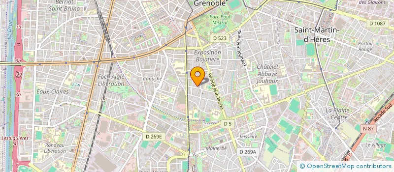 localisation de l'entreprise MADAME MELISSA DIROIAN à GRENOBLE