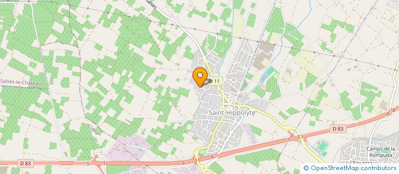 localisation de l'entreprise MADAME MELISSA DOUAUD  SAINT-HIPPOLYTE