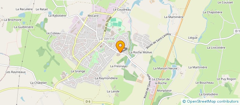 localisation de l'entreprise MADAME MELISSA DOYEN à CHANVERRIE