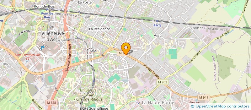 localisation de l'entreprise MADAME MELISSA DROUARD  VILLENEUVE-D'ASCQ