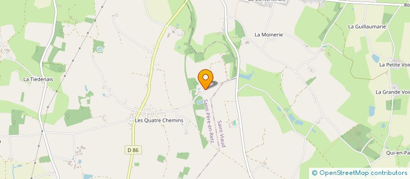 localisation de l'entreprise MADAME MELISSA DUPEU  SAINT-PERE-EN-RETZ