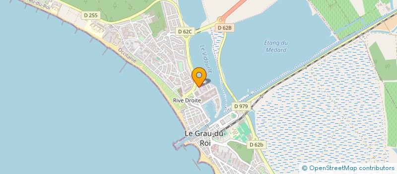 localisation de l'entreprise MADAME MELISSA DUTHEIL à LE GRAU-DU-ROI