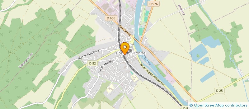 localisation de l'entreprise MADAME MELISSA ECUYER  PONT-SUR-YONNE