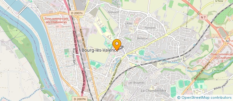 localisation de l'entreprise MADAME MELISSA EL MERSNI à BOURG-LES-VALENCE
