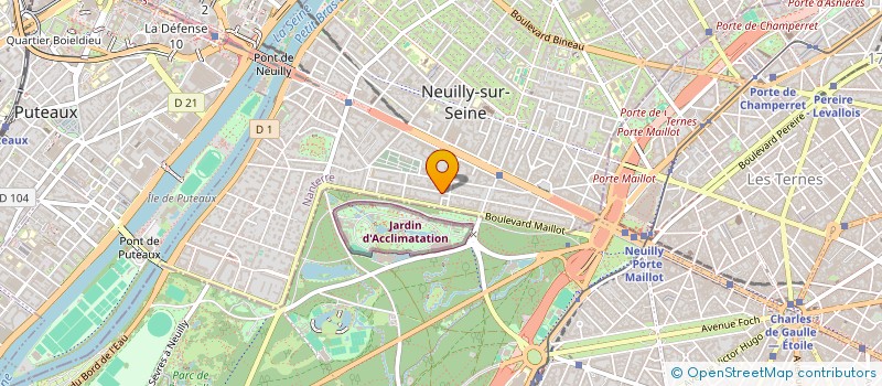 localisation de l'entreprise MADAME MELISSA ELALOUF à NEUILLY-SUR-SEINE