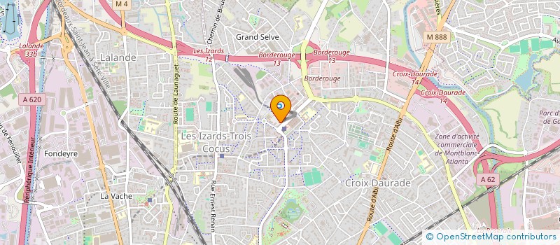 localisation de l'entreprise MADAME MELISSA ELELOUE  TOULOUSE