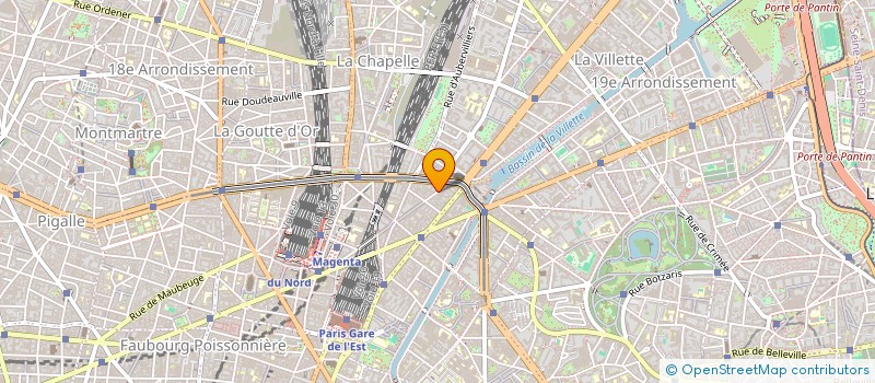 localisation de l'entreprise MADAME MELISSA ESTEVES  PARIS