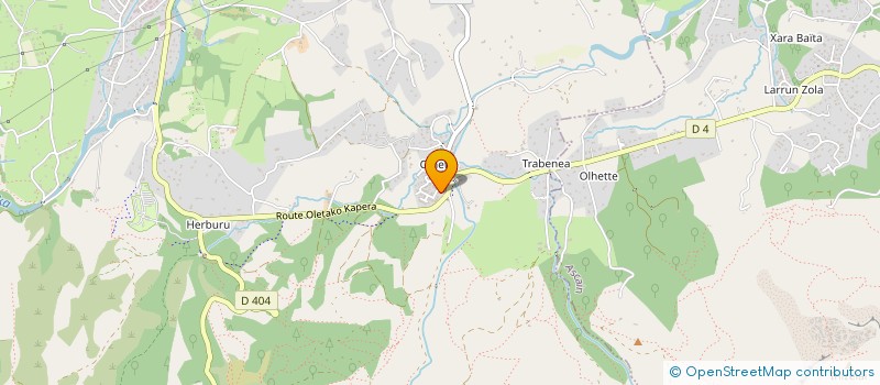 localisation de l'entreprise MADAME MELISSA ETIENNE  URRUGNE