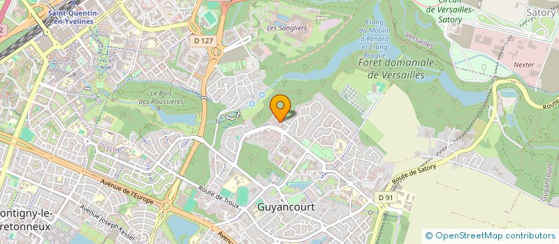 localisation de l'entreprise MADAME MELISSA EUPHEMIE  GUYANCOURT