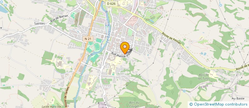 localisation de l'entreprise MADAME MELISSA FACHE  SAINT-AIGNAN