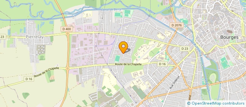 localisation de l'entreprise MADAME MELISSA FERNANDEZ à BOURGES