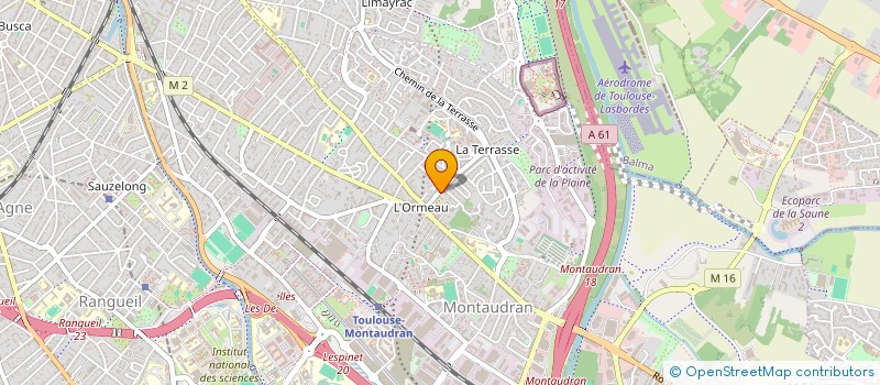 localisation de l'entreprise MADAME MELISSA FERRER  TOULOUSE