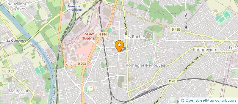 localisation de l'entreprise MADAME MELISSA FILLIOUX  CONFLANS-SAINTE-HONORINE