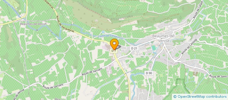 localisation de l'entreprise MADAME MELISSA FLORET  LORIOL-DU-COMTAT