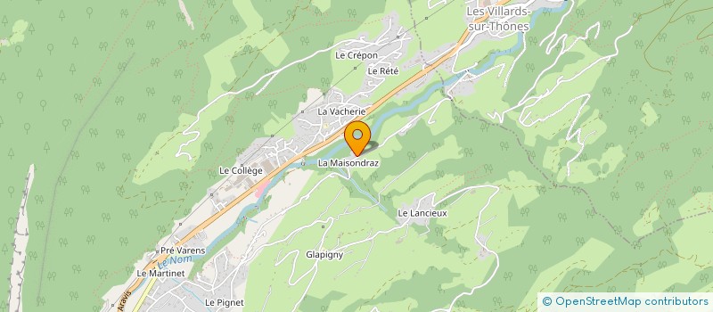 localisation de l'entreprise MADAME MELISSA FOERSTER  LES CLEFS