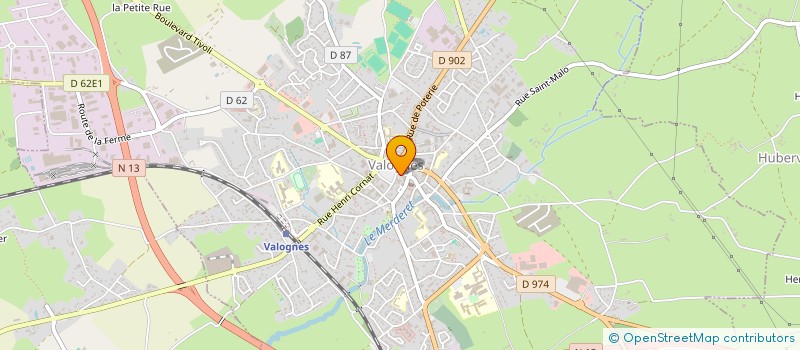 localisation de l'entreprise MADAME MELISSA FRANCO  VALOGNES