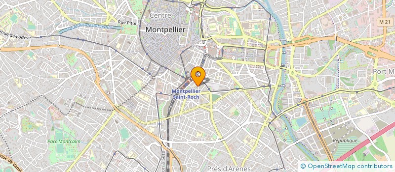 localisation de l'entreprise MADAME MELISSA FRICARD à MONTPELLIER