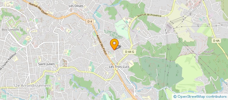 localisation de l'entreprise MADAME MELISSA FUSCO à MARSEILLE