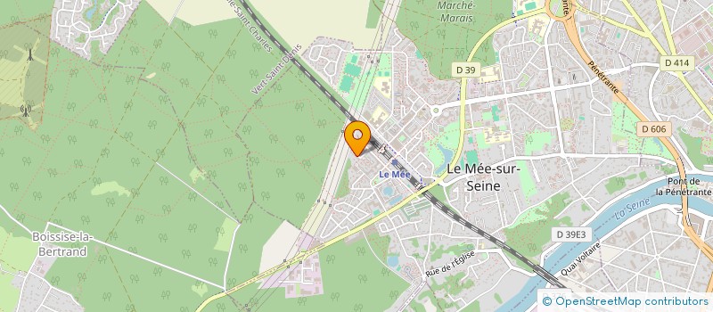 localisation de l'entreprise MADAME MELISSA GABORIAU à LE MEE-SUR-SEINE