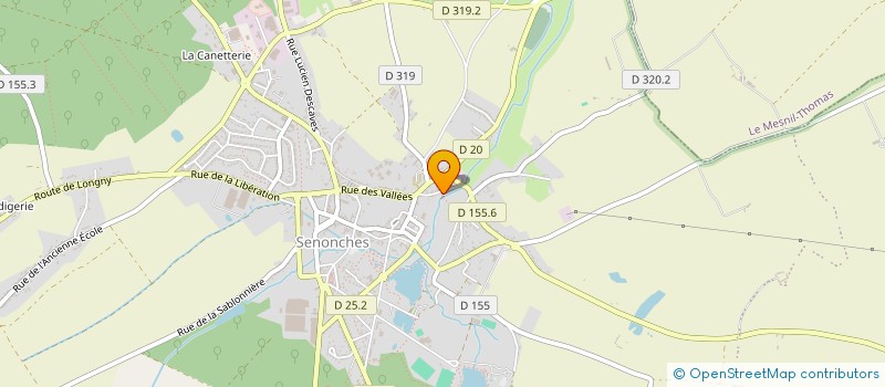 localisation de l'entreprise MADAME MELISSA GAECKLER à SENONCHES