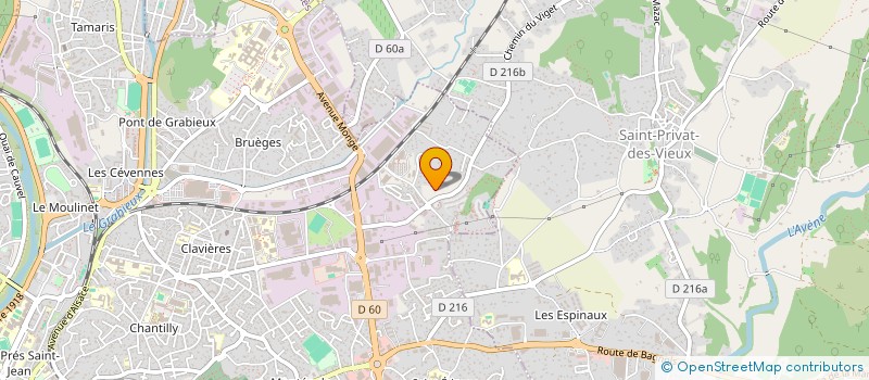 localisation de l'entreprise MADAME MELISSA GARROUCHE  ALES